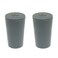 Maxmoral 2PCS Grey Roller Shutter Blocker with Enclosed Cover 40mm Replacement Roller Shutter Door Bracket Plastic Buffer Block Limiter for Roller Shutters and Venetian Blinds Includes Washers Screws