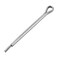 uxcell Split Cotter Pin - 1/8 inch x 2 23/64 inch (3mm x 60mm) Carbon Steel 2-Prongs Silver Tone Fastener Clip Key 150Pcs