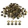 uxcell 50 Sets Leather Rivets, 9mm Double Cap Rivets 12mm Height Metal Studs Rivet for Leather Craft Repair DIY Purse Belts Bags Shoes, Bronze Tone