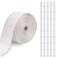 Curtain Pleat Tape, 15 Meters/16 Yards Drapery Tape with 45 PCS Curtain Pleat Hooks for DIY Pinch Pleat Tape Curtain