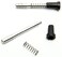 10 - Pack, Black CAPS, Window Screen Plunger Latches, 5/32" X 1-1/2", Made in The USA