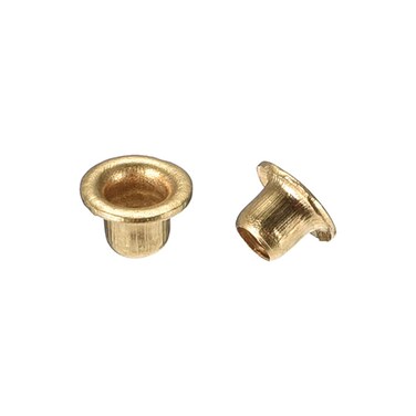 uxcell Hollow Rivet,3mm x 3mm Through Hole Copper Hollow Rivets Grommets Double-Sided Circuit Board PCB 200Pcs