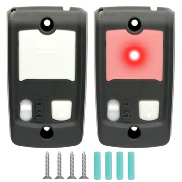 39165R GBWCSL2-BX Wall Console Garage Door Opener Wall Keypad Button (2 Pack), Replace 37351R, GBWCSL2-BX, 34026A-R1, GBWC2-BX, Compatible with Genie Series II Garage Door Openers