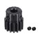 uxcell 6mm Bore 15T Mod 1 Pinion Gear 15# Steel Spur Diff Differential Pinion Gear Motor Gear, for RC Car