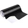 Hicarer Thermal Heat Shield Barrier Adhesive, Aluminized Fiberglass Heat Shield Resistant Material Tape, Heat Insulation Sheet for Auto Use, House, Barbecue(Black,12 x 118 Inch)