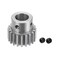 uxcell 10mm Bore 20T Mod 1 Pinion Gear Stainless Steel Spur Diff Differential Motor Pinion Gear, for RC Car
