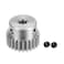 uxcell 6mm Bore 25T Mod 1 Pinion Gear Stainless Steel Spur Diff Differential Motor Pinion Gear, for RC Car