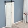 CCJH 3.3FT/40'' Bi-Folding Barn Door Hardware Sliding Track kit Heavy Duty for 2 Doors(No Wood Door&iuml;&frac14;&OElig;Hardwware Only)