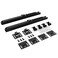 2PCS Barn Door Soft Close Mechanism, Upgraded Universal Weight Compatibility Support Door up to 160lbs, Effortless Opening Smooth Closing Hole-Free Sliding Door Hardware Spring Buffer Damper