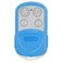 XIHADA Universal Garage Door Opener Remote Universal Gate Opener Remote Cloner Homelink Programmable Learning 4-Buttons Multi Frequency with Plastic Sliding Cover and Waterproof in Rain (Blue)