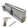 1Pcs 70mm Door Lock Core Anti-Theft Brass Single Open Lock Cylinder Door Lock Cylinder Lock Replacement Sturdy and Durable Door Lock Cylinder with 3 Brass Keys