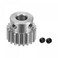 uxcell 8mm Bore 20T Mod 1 Pinion Gear Stainless Steel Spur Diff Differential Motor Pinion Gear, for RC Car