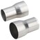 Exhaust Adapter Connector 2" ID to 2.5" ID, A-KARCK Exhaust Pipe Reducer 4" Overall Length 304 Stainless Steel 2 Pack