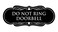 Signs ByLITA Designer Do Not Ring Doorbell Sign(Black) - Small