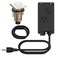 KANARY Square Garbage Disposal Air Switch Kit, Sink Top Air Push Brass Button for Waste Disposer, Safe for Wet Hands Food (Brushed Nickel)