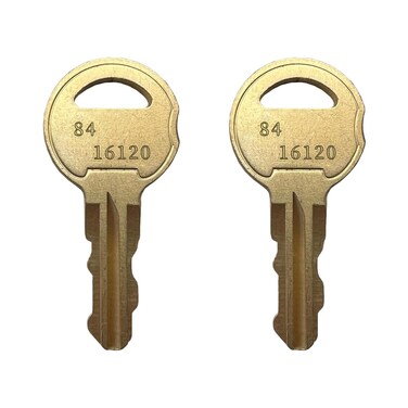 (2) 84-16120 4001-035 Keys for Doorking DKS Keypads, Gate Telephone Entry System, Gate Operators and Openers Made After 1997 and Before 2020