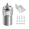 CQRobot 70:1 Metal DC Geared-Down Motor 37Dx54.8L mm 6V or 12V with Mounting Bracket Kit. 6V-5W-75RPM-15 kg.cm(202 oz.in), 12V-10W-150RPM-27 kg.cm(380 oz.in), D-Shaped Output Shaft Long 16mm.