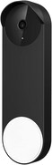 Compatible with Google Nest Doorbell (Battery) Silicone Case Cover Skin, Waterproof Silicone Doorbell Camera Protector Cover Accessories for Google Nest Doorbell, Black