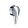 Shower Wall Supply Elbow for Hansgrohe 27458003, Wall Mount Shower Hose Connector 1/2&acirc;&euro;&sup3; Water Outlet for Hansgrohe Techniflex Hand Shower Hose, Chrome