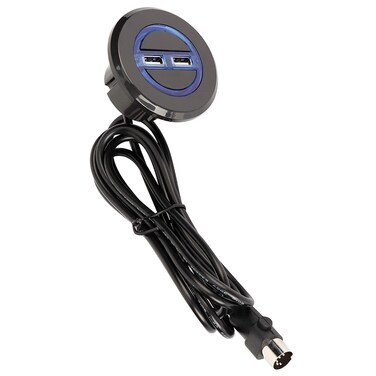 AYNEFY Electric Sofa Button, Electric Recliner Chair Sofa Replacement Button Chair Hand Control Handset with Dual USB Charging Interface Smart Home