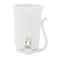 Encoidoz 100PCS C7 E12 Replacement Bulb Sockets, C7 White Socket SPT-1 Christmas String Light Replacement lamp Holder(E12, White)