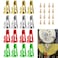 Time Switch Replacement Trippers Kit/Pool Timer On Off Clips for Intermatic 156T1978A for T100 Series Timers, Easy Setup for Precision Time Control (8 ON /8 Off /16 Screws)