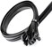 40 Inch Extra Large Zip Ties With 200 Pounds Tensile Strength Long Cable Ties Big Heavy Duty Outdoor Plastic Ties Black (19 Pack)