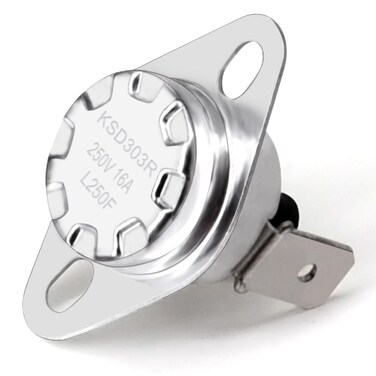 Criditpid SRV230-1290 Snap Disc switch for Quadra-Fire Santa Fe, MT Vernon, Classic Bay 1200 Pellet Stove, High Limit Heat Sensor for Heatilator CAB50, PS35, PS50 Pellet Stove.