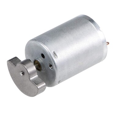 uxcell Vibration Motor Strong Power for Massager DC 6V 3000RPM Arch Vibrating Wheel 46x24.2mm