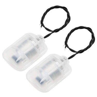 uxcell Vibration Motors DC 12V 4000RPM Massager Vibrating Motor with White Shell 58x44x30mm 2Pcs