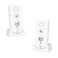 2 Way Wireless Intercom for Home Hospital Hotel,1000m Range Indoor Intercoms Wireless(White)