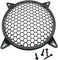 12 Inch Speaker Grill Subwoofer Grill Waffle Grill Guard Protector Cover with Mounting Screws for Home Audio[FDXGYH,Black]