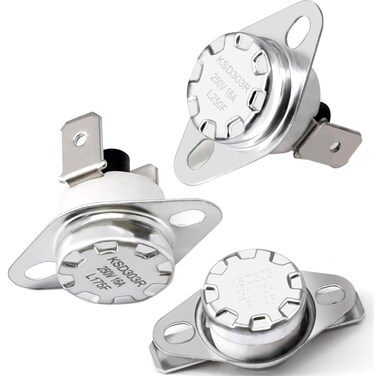 Criditpid SRV230-1220, 230-1960, SRV230-1290 Snap Disc switch for Heatilator CAB50, PS35, PS50 Pellet Stoves, High/Low Limit Heat Sensor for Heatilator Eco-Choice Pellet Stoves