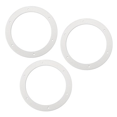 6 "Pellet Stove &acirc;&euro;&lsaquo;Exhaust Blower Gasket for Combustion Exhaust Fan Blower to Housing Seal, Pellet Stove White Gasket for Heatilator, Breckwell, Quadrafire, Englande Most Pellet Stoves 2100J - 3 Pack