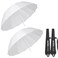 Godox UB-85D 33.5in/85cm Parabolic Translucent Umbrella, White Shoot Through Photography Umbrella with Carry Bag Portable for Vedio Studio Shooting Speedlite