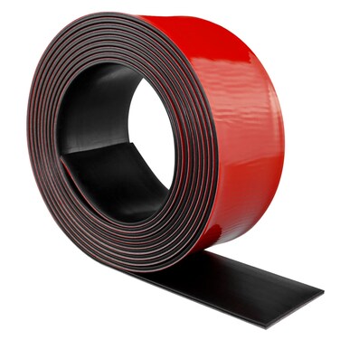 Neoprene Rubber Strips Self Adhesive Solid Rubber Sheets, Rolls &amp; Strips for DIY Gaskets Crafts Pads Seals Warehouse Flooring Rubber Strip with Adhesive Backing (2&acirc;&euro; Wide x 1/16" Thick x 10' Long)