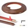 Art3d 20ft Outside Vinyl Corner Trim Peel and Stick for Tile and Wall Edges, Furniture Decoration, Cherry