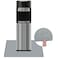 TOHONFOO Water Cooler Dispenser Mat with Raised Edge for Foor Hardwood Floor and Countertop Protector, Water Cooler Mat Waterproof, Slip Resistant, Heat Resistant, Easy to Clean, 24" x 16", Grey
