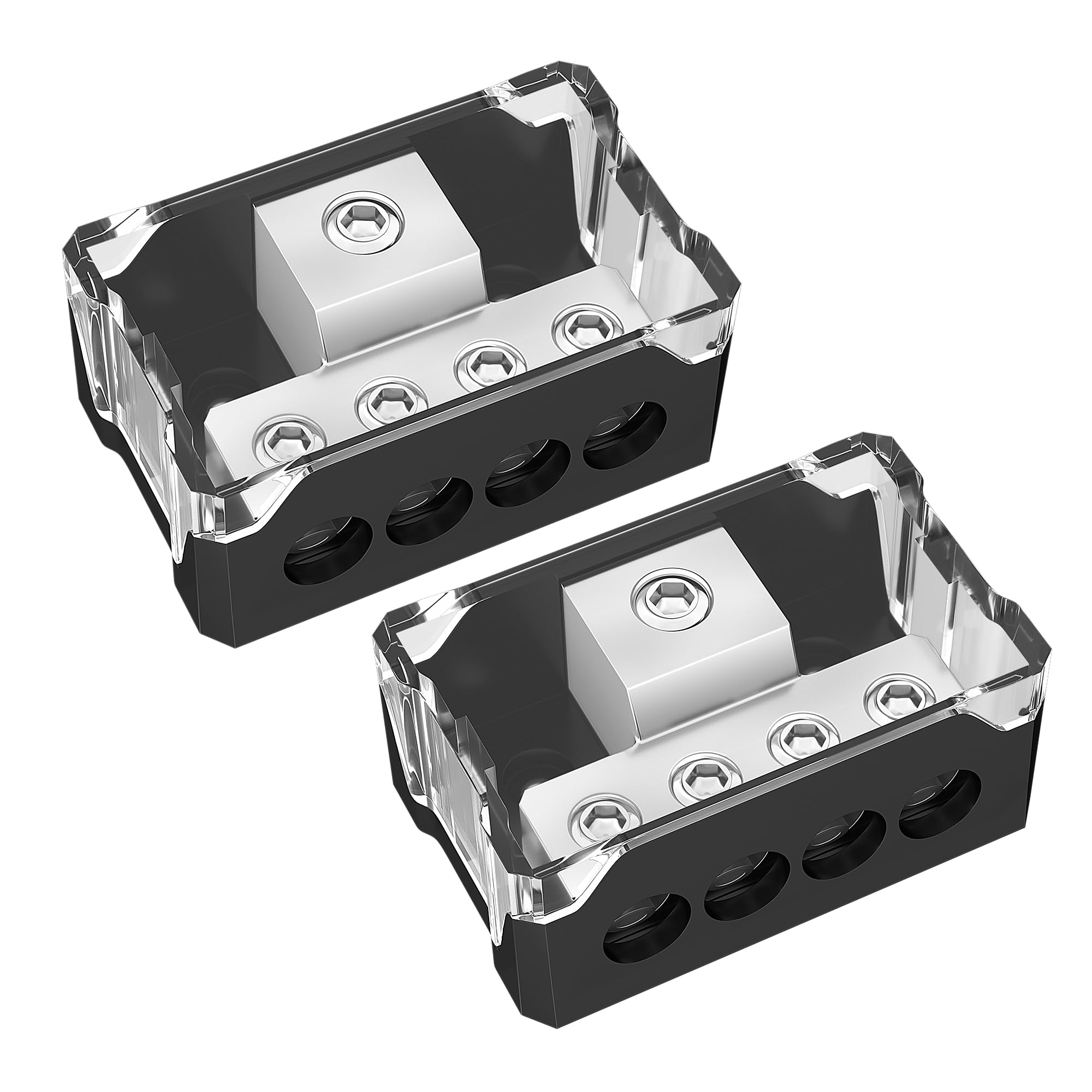 Joinfworld Joinfworld 4 Way Power Distribution Block Car Audio 4