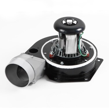 Barbqtime 80602 Combustion Exhaust Blower Assembly for Vogelzang VG5790 5790 VG5770 5770 Pellet Stoves, Exhaust Blower for US Stove 5660 5501S 5660E 5560 and Ashley AP5660L AP5710 AP5790 Pellet Stoves