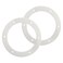 Screw Man Pellet Stove 6" Combustion Exhaust Fan Mounting Gasket for Exhaust or Combustion Blower Fits 100's and Most Pellet Stoves 2100J - 2 Pack