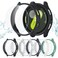 Landhoo [6+6Pack for Samsung Galaxy Watch 7 44mm Screen Protector Case, Hard PC Bumper + HD Anti-Fog Tempered Glass Protective Film, Waterproof Face Cover Set for Galaxy Watch 7 44mm Accessories