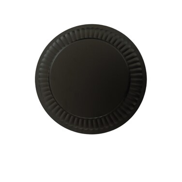 Irnyso Replacement Black Fireplace Stove Pipe Flue Hole Cover 6719900 Fits 4"-8" Hole Adjustable Flue Cover BM0026 BM0353 Chimney Caps Flue Plug