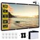 XINLEMY 100-inch Projector Screen 4K 16:9 HD Foldable Washable Portable Projection Movies Screens Support Double Sided Projection for Home Theater Backyard Outdoor Indoor