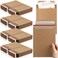 Fainne 200 Pieces 6x8 Inches Lightweight Photo Mailer Self Adhesive Cardboard Mailers Document Mailers Standard Envelope 250gsm Shipping Envelopes Photography Mailers for Documents, CD(Kraft Color)