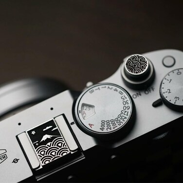 DBZZ Camera hot Shoe Cover for Fuji x100vi/ x100f/ xt5 (YH hot Shoe Cover and Botton)