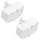 Yibracki Pair of Heavy Duty Speaker Wall Mount for Sonos 5 Mount &amp; Sonos Play 5 Mount - Tilt &amp; Swivel Adjustable Speaker Mount for Sonos 5 &amp; Five Wall Mount and Sonos Play 5 Gen 2 Wall Mount, White