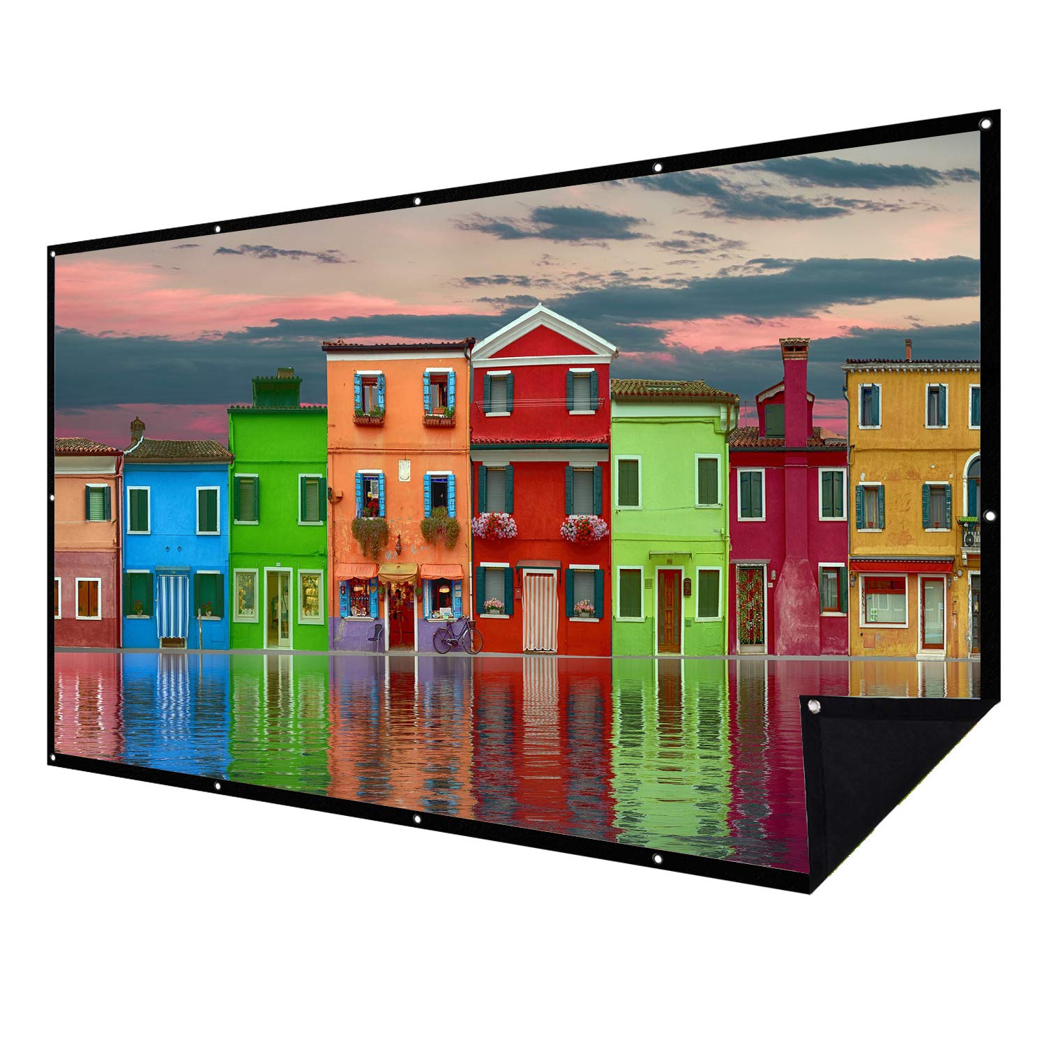 nierbo Nierbo Double Layer Projector Screen 100 inch