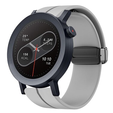 Lamshaw Compatible wit CMF Watch Pro 2 Band, Soft Silicone Sport Wristband Replacement Straps Compatible for CMF Watch Pro, Watch Pro 2 Smartwatch (22mm size band, Gray)