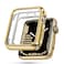 top4cus 45mm Cover Environmental Soft Flexible TPU Anti-Scratch Lightweight Protective 45mm Iwatch Case Compatible with Apple Watch Series 8/7 Series 6/SE/5/4 Series 3/2/1 - Gold